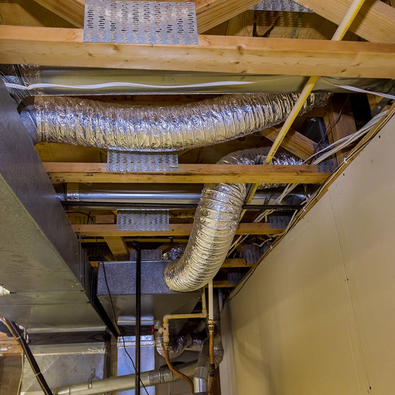 ductwork in home